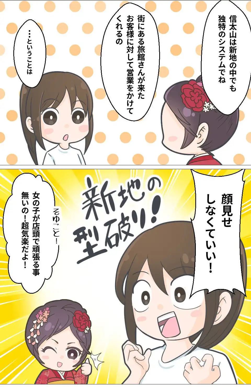 漫画でわかる！顔見せなし信太山新地：8ページ目