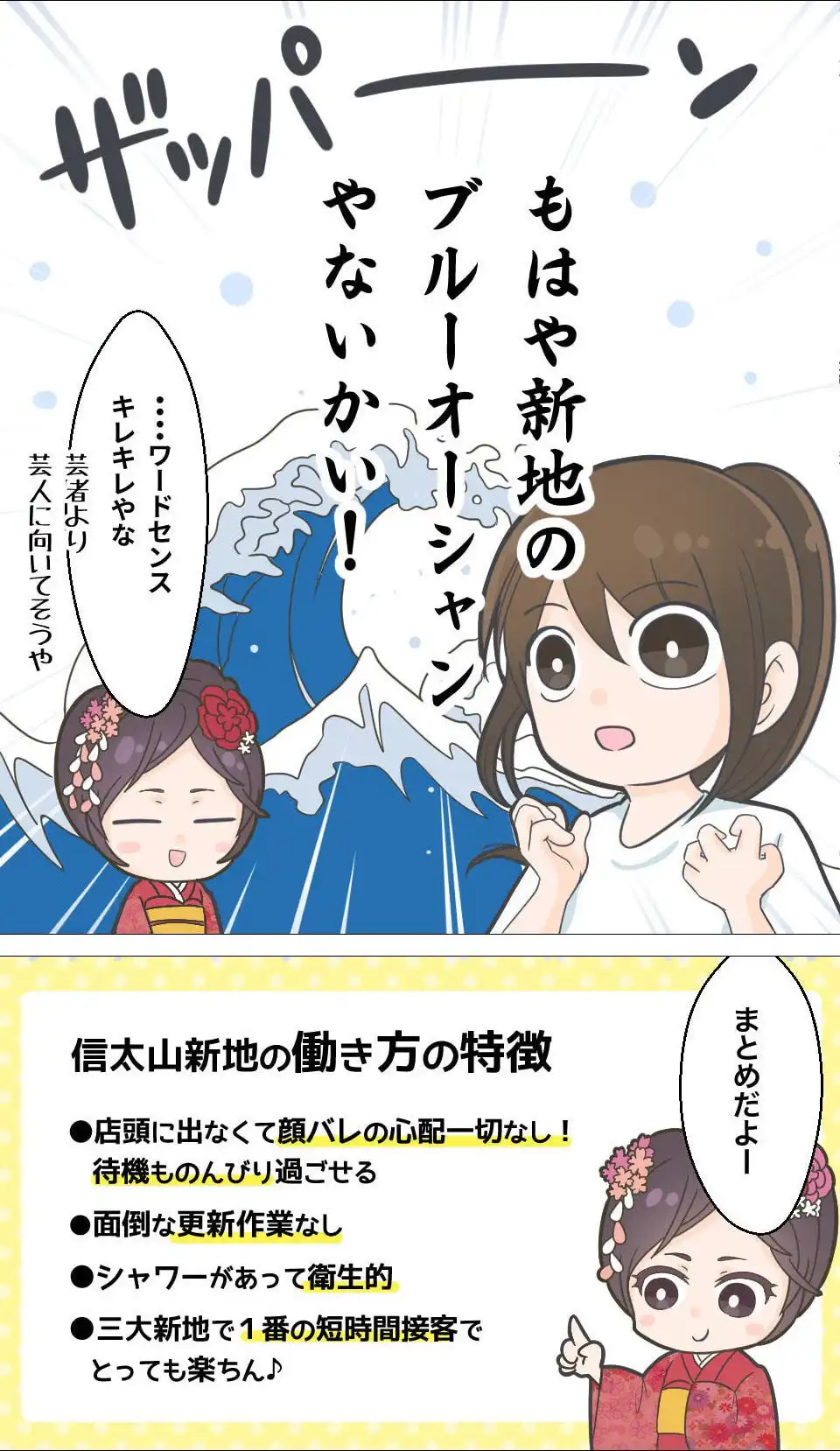 漫画でわかる！顔見せなし信太山新地：15ページ目