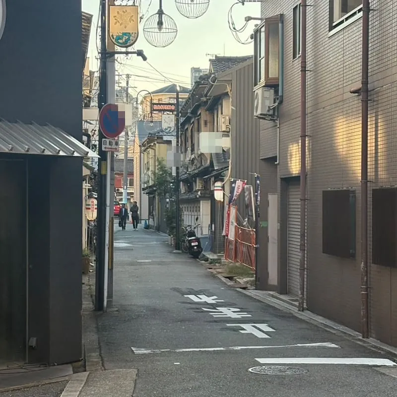 松島新地の風景：メイン、メイン裏通り