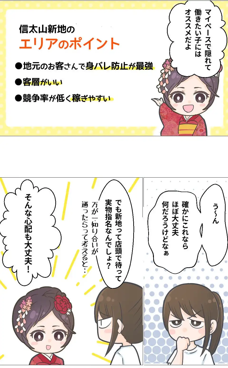漫画でわかる！顔見せなし信太山新地：6ページ目